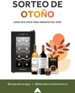 Catálogo Supermercados Altoaragón | Sorteo De Otoño | 2026-09-14T00:00:00.000Z - 2026-09-27T00:00:00.000Z