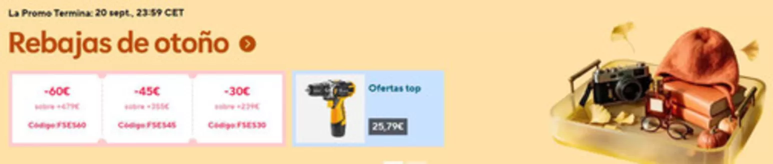 Catálogo Aliexpress | Rebajas de otoño | 2026-09-14T00:00:00.000Z - 2026-09-20T00:00:00.000Z