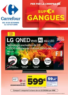 Catálogo Carrefour en Alella | CHOLLOS | 2026-09-18T00:00:00.000Z - 2026-10-05T00:00:00.000Z