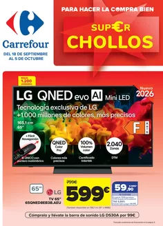 Catálogo Carrefour en Salinas | CHOLLOS | 2026-09-18T00:00:00.000Z - 2026-10-05T00:00:00.000Z