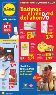 Catálogo Lidl en Arico | № 1 PRECIO - Ofertas válidas del 21/09 al 27/09 | 2026-09-21T00:00:00.000Z - 2026-09-27T00:00:00.000Z