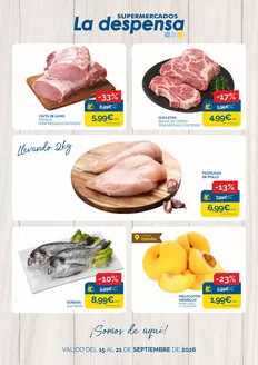 Catálogo Supermercados La Despensa en Turcia | Válido Del 15 Al 21 De Septiembre De 2026 | 2026-09-16T00:00:00.000Z - 2026-09-21T00:00:00.000Z