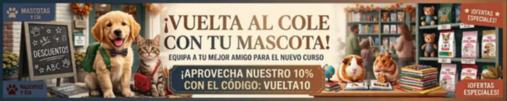 Catálogo Don Mascota | ¡Vuelta Al Cole Con Tu Mascota! | 2026-09-16T00:00:00.000Z - 2026-09-20T00:00:00.000Z