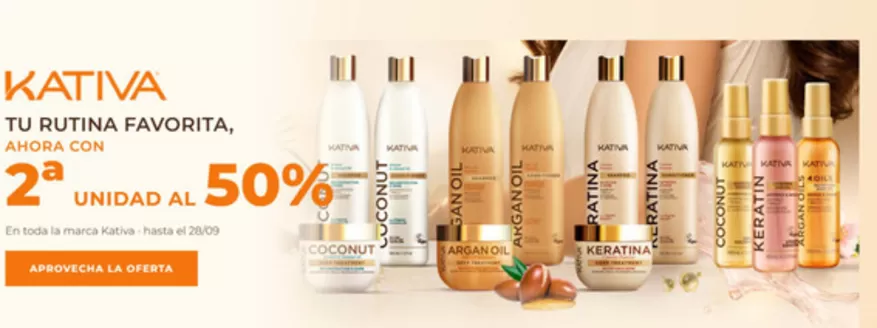 Catálogo Perfumerías Avenida en Sariego | Tu Rutina Favorita, Ahora Con 2ª Unidad Al 50% | 2026-09-16T00:00:00.000Z - 2026-09-28T00:00:00.000Z