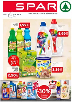 Catálogo SPAR | Oferta válida del 17 al 30 de septiembre de 2026 | 2026-09-17T00:00:00.000Z - 2026-09-30T00:00:00.000Z