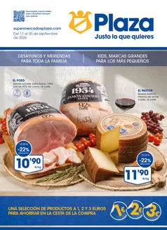 Catálogo Supermercados Plaza | Una Selección De Productos A 1, 2 Y 3 Euros Para Ahorrar En La Cesta De La Compra | 2026-09-17T00:00:00.000Z - 2026-09-30T00:00:00.000Z