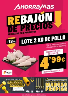 Catálogo Ahorramas | Rebajón De Precios | 2026-09-18T00:00:00.000Z - 2026-09-23T00:00:00.000Z