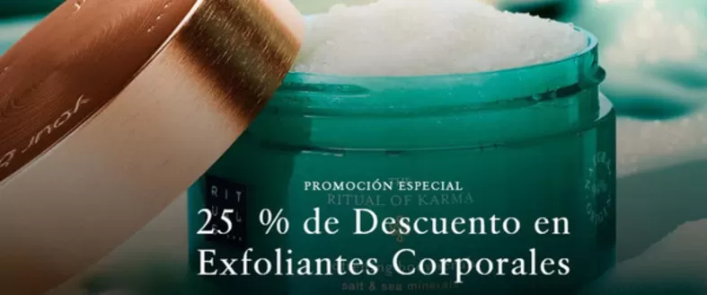 Catálogo Rituals | 25% de Descuento en Exfoliantes Corporales  | 2026-09-18T00:00:00.000Z - 2026-10-01T00:00:00.000Z