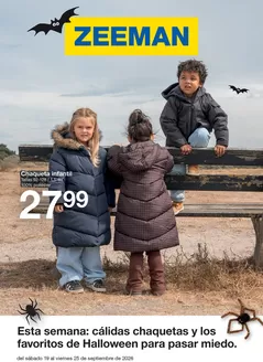 Catálogo ZEEMAN | Del sábado 19 al viernes 25 de septiembre de 2026 | 2026-09-21T00:00:00.000Z - 2026-09-25T00:00:00.000Z