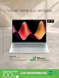Catálogo El Corte Inglés en Ribadesella | Volver tiene sus ventajas | 2026-09-21T00:00:00.000Z - 2026-09-30T00:00:00.000Z