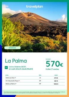 Catálogo Travelplan en Málaga | Travelplan La Palma | 2026-09-21T00:00:00.000Z - 2027-03-31T00:00:00.000Z