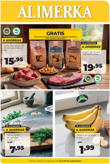 Catálogo Alimerka en Ribadesella | Semanal 21 al 27 de septiembre Asturias | 2026-09-21T00:00:00.000Z - 2026-09-27T00:00:00.000Z
