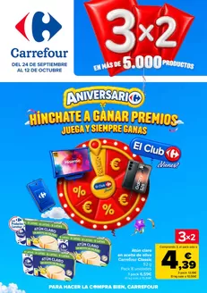 Catálogo Carrefour en Santa Cruz de Tenerife | 3x2 ANIVERSARIO | 2026-09-24T00:00:00.000Z - 2026-10-12T00:00:00.000Z