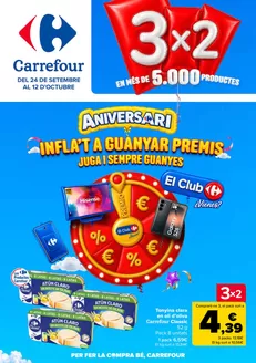 Catálogo Carrefour en Rubí | 3x2 ANIVERSARIO | 2026-09-24T00:00:00.000Z - 2026-10-12T00:00:00.000Z