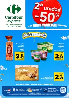 Catálogo Carrefour Express | 2.a unidad-50% | 2026-09-24T00:00:00.000Z - 2026-10-12T00:00:00.000Z