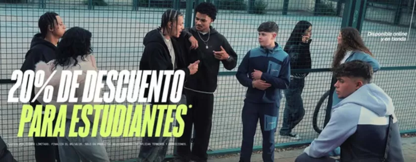 Catálogo JD Sports | 20% De Descuento Para Estudiantes | 2026-09-22T00:00:00.000Z - 2026-10-05T00:00:00.000Z