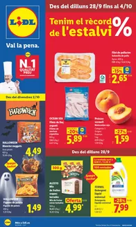Catálogo Lidl en Manresa | № 1 PRECIO - Ofertas válidas del 28/09 al 04/10 | 2026-09-28T00:00:00.000Z - 2026-10-04T00:00:00.000Z