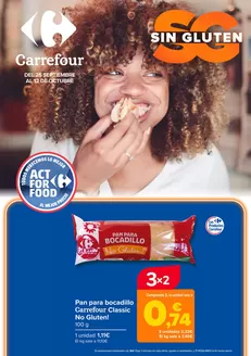 Catálogo Carrefour en Noáin | SIN GLUTEN | 2026-09-25T00:00:00.000Z - 2026-10-12T00:00:00.000Z
