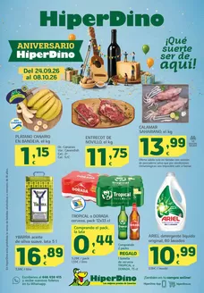 Catálogo HiperDino en Alcúdia | Ofertas desde el 24 de septiembre | 2026-09-24T00:00:00.000Z - 2026-09-30T00:00:00.000Z