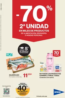 Catálogo Hipercor | -70% 2ª Unidad En Miles De Productos | 2026-09-24T00:00:00.000Z - 2026-10-14T00:00:00.000Z