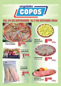 Catálogo Congelados Copos en Alaquàs | Del 24 De Septiembre Al 7 De Octubre 2026 | 2026-09-24T00:00:00.000Z - 2026-10-07T00:00:00.000Z