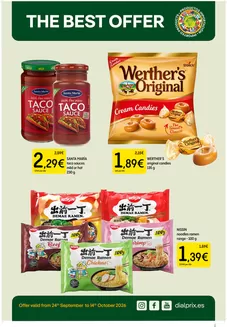 Catálogo Dialprix en Portas | The Best Offer | 2026-09-24T00:00:00.000Z - 2026-10-14T00:00:00.000Z