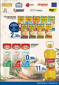 Catálogo Supermercats Jespac en Portas | Preus Vàlids Fins Al 17 D'octubre De 2026 | 2026-09-24T00:00:00.000Z - 2026-10-17T00:00:00.000Z