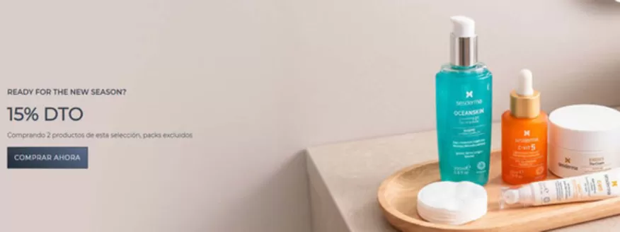Catálogo Sesderma en Corrales (Huelva) | 15% Dto | 2026-09-24T00:00:00.000Z - 2026-10-07T00:00:00.000Z