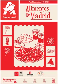 Catálogo Alcampo | Alimentos de Madrid 2026 | 2026-10-07T00:00:00.000Z - 2026-10-21T00:00:00.000Z