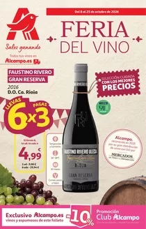 Catálogo Alcampo | Feria Del Vino | 2026-10-08T00:00:00.000Z - 2026-10-25T00:00:00.000Z