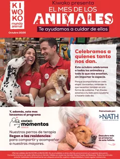 Catálogo Kiwoko en Museros | El mes de los animales | 2026-10-01T00:00:00.000Z - 2026-10-28T00:00:00.000Z
