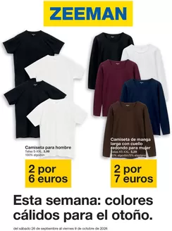 Catálogo ZEEMAN | Del 26 de septiembre al 9 de octubre | 2026-09-28T00:00:00.000Z - 2026-10-09T00:00:00.000Z
