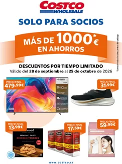 Catálogo Costco | Válido del 28 de septiembre al 25 de octubre | 2026-09-28T00:00:00.000Z - 2026-10-25T00:00:00.000Z