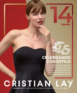 Catálogo Cristian Lay | Catálogos de ofertas | 2026-09-28T00:00:00.000Z - 2026-10-18T00:00:00.000Z