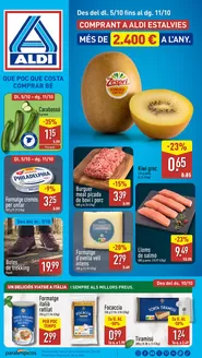 Catálogo ALDI en Tiana | Qué poco cuesta comprar bien | 2026-10-05T00:00:00.000Z - 2026-10-11T00:00:00.000Z