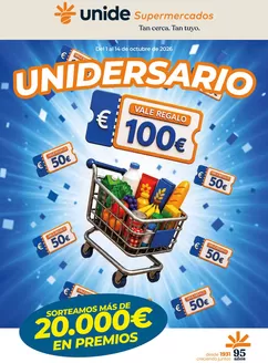 Catálogo Unide Supermercados en Loranca | UNIDERSARIO Supermercados Canarias | 2026-10-01T00:00:00.000Z - 2026-10-14T00:00:00.000Z