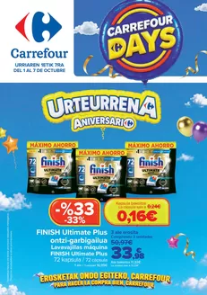 Catálogo Carrefour en Arakaldo | CARREFOUR DAYS | 2026-10-01T00:00:00.000Z - 2026-10-07T00:00:00.000Z