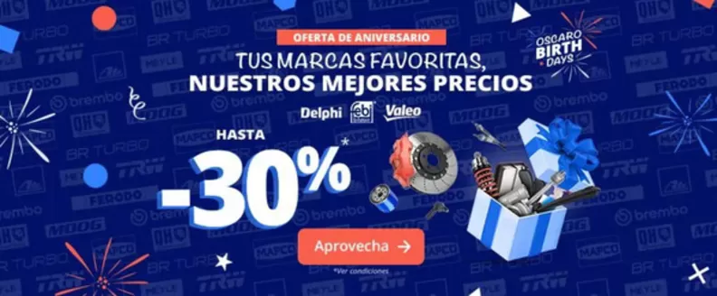 Catálogo Oscaro | Promociones | 2026-09-29T00:00:00.000Z - 2026-10-04T00:00:00.000Z
