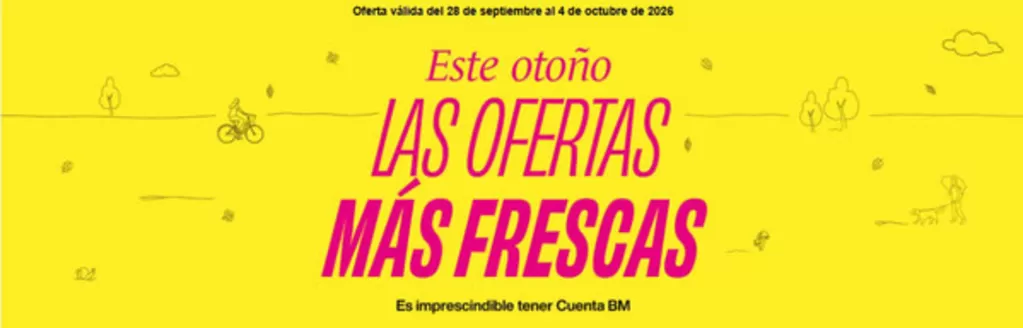 Catálogo BM Supermercados en Cunit | Las Ofertas Más Frescas | 2026-09-29T00:00:00.000Z - 2026-10-04T00:00:00.000Z