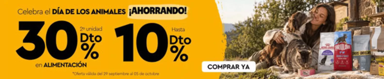 Catálogo Pet clic en Cunit | Celebra El Día De Los Animales ¡Ahorrando! | 2026-09-29T00:00:00.000Z - 2026-10-05T00:00:00.000Z