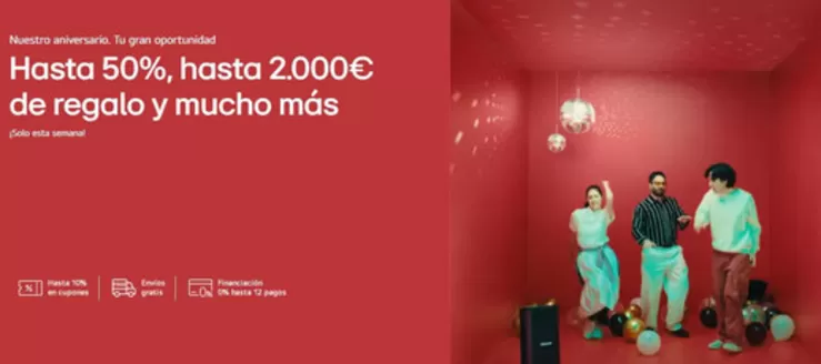 Catálogo LG en Andoain | Hasta 50%, hasta 2.000€ de regalo y mucho más | 2026-09-29T00:00:00.000Z - 2026-10-04T00:00:00.000Z