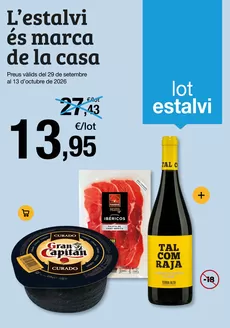 Catálogo BonpreuEsclat | L'estalvi és marca de la casa | 2026-09-30T00:00:00.000Z - 2026-10-13T00:00:00.000Z