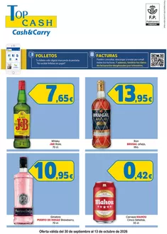 Catálogo Top Cash | Oferta válida del 30 de septiembre al 13 de octubre de 2026 | 2026-09-30T00:00:00.000Z - 2026-10-13T00:00:00.000Z