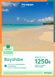 Catálogo Travelplan en Pantoja | Travelplan Bayahibe | 2026-09-30T00:00:00.000Z - 2026-11-24T00:00:00.000Z