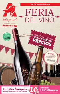 Catálogo Alcampo | Feria Del Vino Galicia | 2026-10-08T00:00:00.000Z - 2026-10-25T00:00:00.000Z