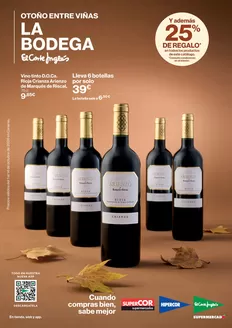 Catálogo Hipercor en Montaña los Vélez | La Bodega | 2026-10-11T00:00:00.000Z - 2026-10-14T00:00:00.000Z