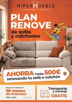 Catálogo Hipermueble | Plan Renove De Sofás Y Colchones | 2026-10-01T00:00:00.000Z - 2026-10-31T00:00:00.000Z