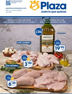Catálogo Supermercados Plaza | Del 1 al 14 de octubre de 2026 | 2026-10-01T00:00:00.000Z - 2026-10-14T00:00:00.000Z