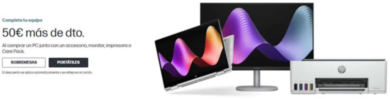 Catálogo HP en Terrassa | 50€ más de dto. | 2026-10-01T00:00:00.000Z - 2026-10-14T00:00:00.000Z