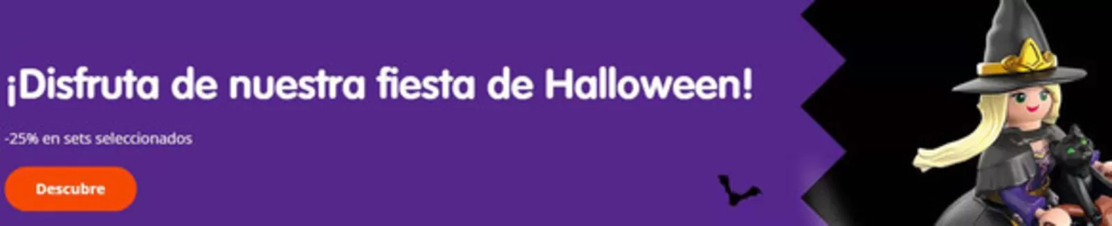 Catálogo Playmobil | ¡Disfruta de nuestra fiesta de Halloween! | 2026-10-01T00:00:00.000Z - 2026-10-31T00:00:00.000Z